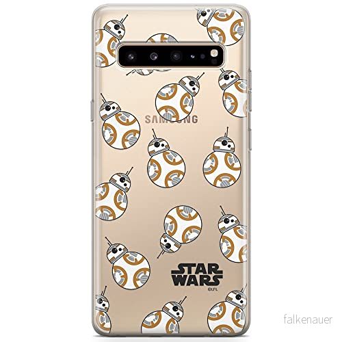 ERT GROUP Mobiltelefonskal för Samsung S10 5G original och officiellt licensierad Star Wars mönster Droids 004 anpassad perfekt till mobiltelefonens form, delvis transparent 5904805502323