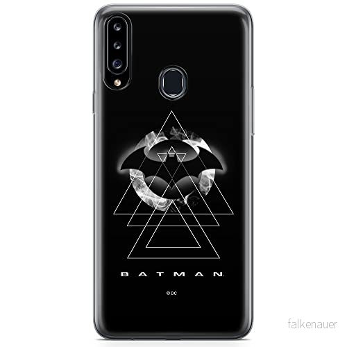ERT GROUP mobiltelefonfodral för Samsung A20S originalt och officiellt licensierat DC mönster Batman 009 optimalt anpassad till formen på mobiltelefonen, fodral tillverkad av TPU plast 5904805442797