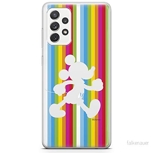 ERT GROUP mobiltelefonfodral för Samsung A73 5G originalt och officiellt licensierat Disney mönster Mickey 028 optimalt anpassad till formen på mobiltelefonen, gedeeltelijk transparant 5904805511837