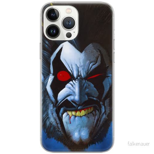 ERT GROUP mobiltelefonfodral för Samsung S10 originalt och officiellt licensierat DC mönster Lobo 001 Vit optimalt anpassad till formen på mobiltelefonen, fodral tillverkad av TPU plast 5902980658743