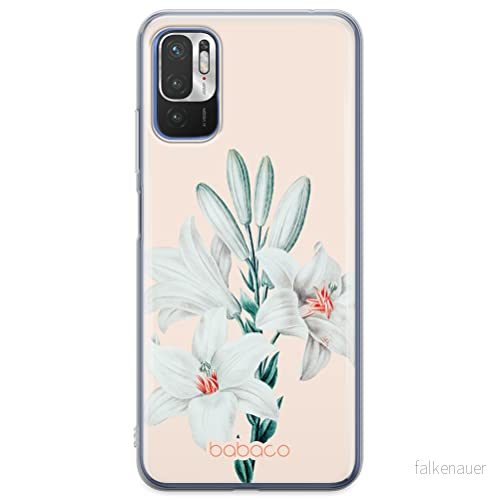 ERT GROUP mobiltelefonfodral för Xiaomi REDMI NOTE 10 5G / POCO M3 PRO originalt och officiellt licensierat Babaco mönster Flowers 039, fodral tillverkad av TPU plast 5905131306500