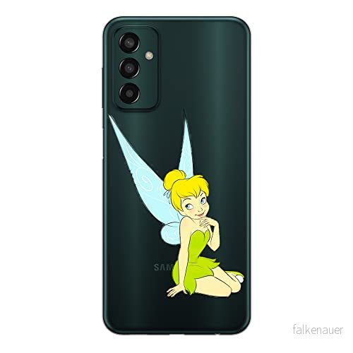 ERT GROUP mobiltelefonfodral för Samsung M13 4G originalt och officiellt licensierat Disney mönster Tinker Bell 005 optimalt anpassad till formen på mobiltelefonen, gedeeltelijk transparant 5905511335335