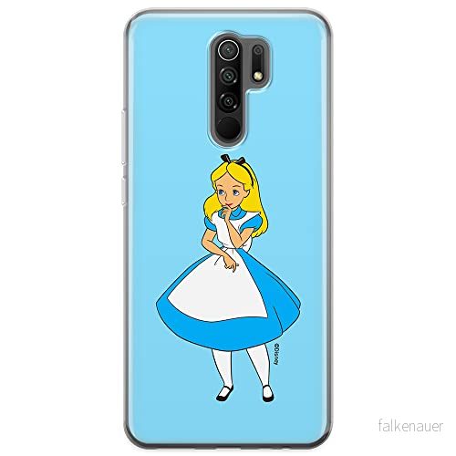 ERT GROUP mobiltelefonfodral för Xiaomi REDMI 9 originalt och officiellt licensierat Disney mönster Alice 010 optimalt anpassad till formen på mobiltelefonen, fodral tillverkad av TPU plast 5905131191144
