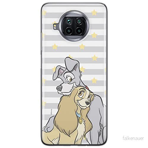 ERT GROUP mobiltelefonfodral för Xiaomi MI 10T LITE/REDMI NOTE 9 PRO 5G originalt och officiellt licensierat Disney mönster Lady and the Tramp 001, fodral tillverkad av TPU plast 5903537162386