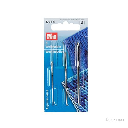 Prym 124119 Nålar utan spets nr. 1,3,5, guld 4002271241195