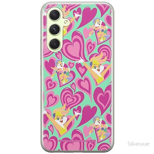 ERT GROUP mobiltelefonfodral för Samsung A54 5G originalt och officiellt licensierat Looney Tunes mönster Lola 010 optimalt anpassad till formen på mobiltelefonen, fodral tillverkad av TPU plast 5905795073671
