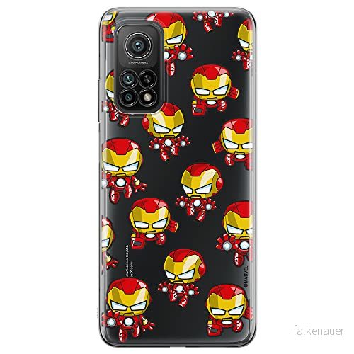 ERT GROUP mobiltelefonfodral för Xiaomi Redmi Note 11 Pro 5G/11 4G originalt och officiellt licensierat Marvel mönster Iron Man 031, gedeeltelijk transparant 5904805638138