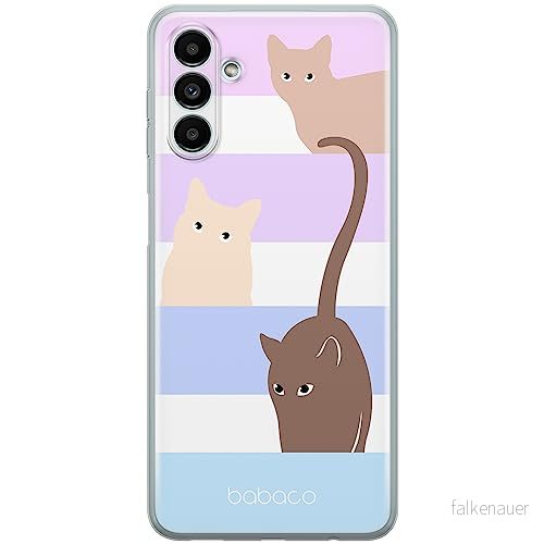 ERT GROUP mobiltelefonfodral för Samsung A13 5G/A04S originalt och officiellt licensierat Babaco mönster Cats 014 optimalt anpassad till formen på mobiltelefonen, fodral tillverkad av TPU plast 5905131096906