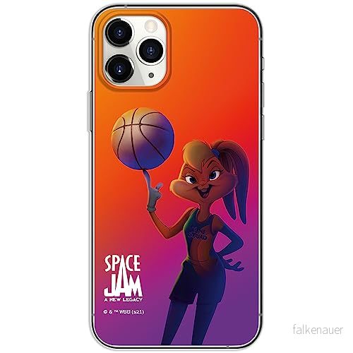 ERT GROUP mobiltelefonfodral för Iphone 11 PRO originalt och officiellt licensierat Looney Tunes mönster Space Jam 011 anpassad till formen på mobiltelefonen, fodral tillverkad av TPU plast 5905511037246
