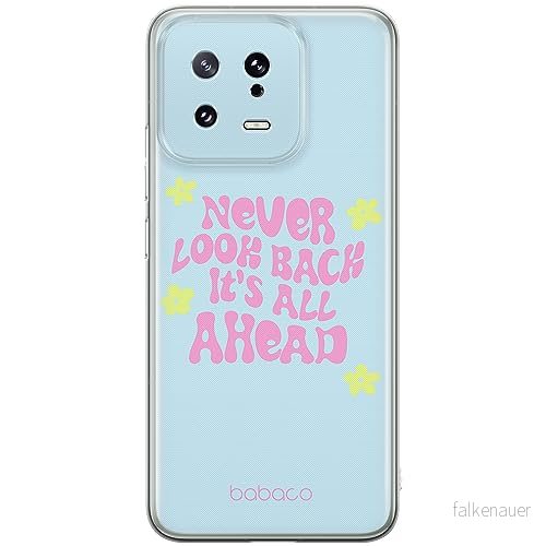 ERT GROUP mobiltelefonfodral för Xiaomi 13 originalt och officiellt licensierat Babaco mönster Never look back 005 optimalt anpassad till formen på mobiltelefonen, fodral tillverkad av TPU plast 5905511902735