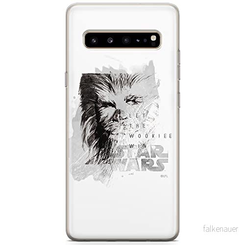 ERT GROUP Mobiltelefonskal för Samsung S10 5G original och officiellt licensierat Star Wars mönster Chewbacca 004 anpassat till mobiltelefonens form, TPU fodral 5904805502408