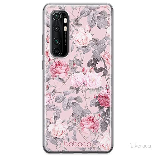 ERT GROUP mobiltelefonfodral för Xiaomi MI NOTE 10 Lite originalt och officiellt licensierat Babaco mönster Flowers 054 optimalt anpassad till formen på mobiltelefonen, fodral tillverkad av TPU plast 5905131352286