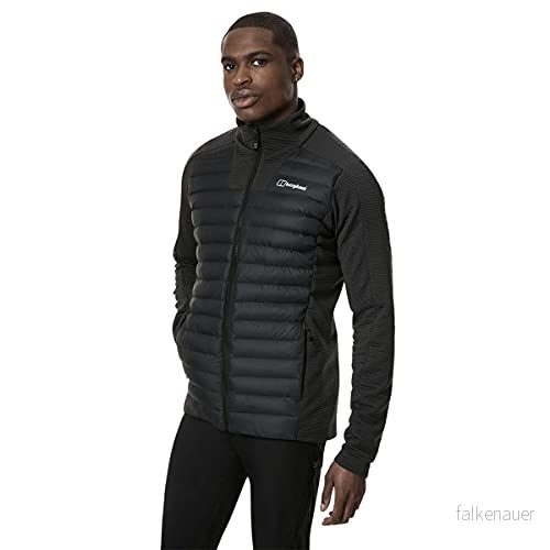 Berghaus Hottar Hybrid syntetisk isolerad jacka för män Svart Svart/Svart XS 5054773067451