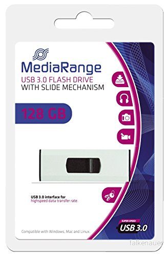 MediaRange USB Minne 3.0 128GB 4260283118878
