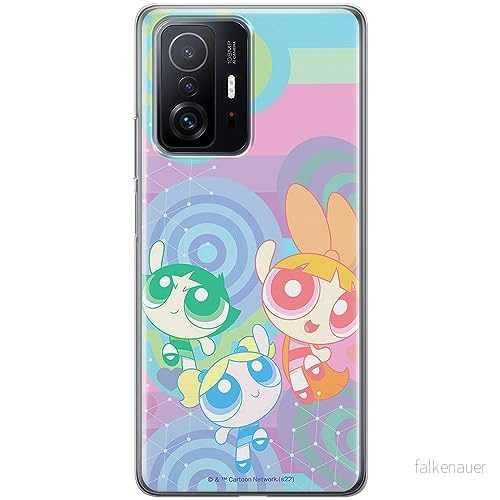 ERT GROUP mobiltelefonfodral för Xiaomi 11T 5G / PRO originalt och officiellt licensierat The Powerpuff Girls mönster 038, fodral tillverkad av TPU plast 5905511982393