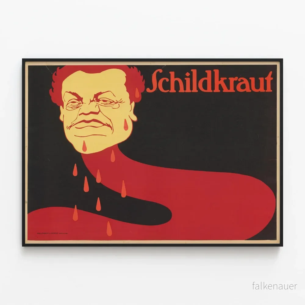 Posters med djärv grafisk design av Schidkraut
