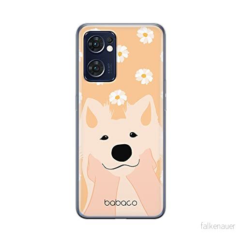 ERT GROUP mobiltelefonfodral för Oppo RENO 7 5G originalt och officiellt licensierat Babaco mönster Dogs 010 optimalt anpassad till formen på mobiltelefonen, fodral tillverkad av TPU plast 5905511315528