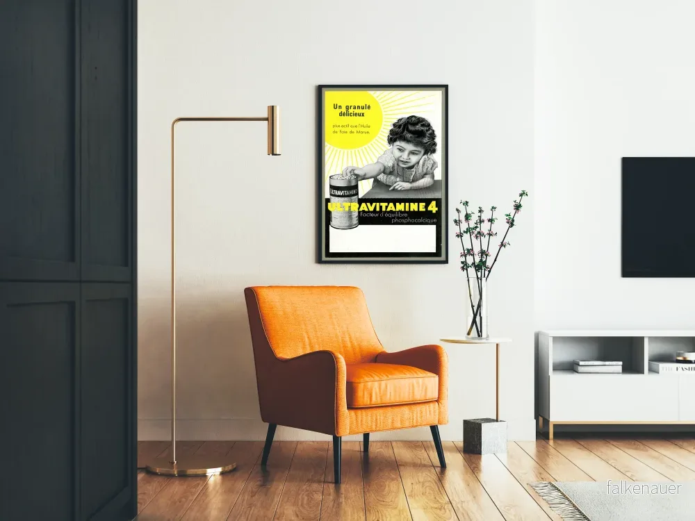Vintage reklamposter UltravITamine 4 granuler - Bild 2