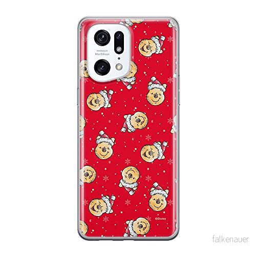 ERT GROUP mobiltelefonfodral för Oppo FIND X5 PRO originalt och officiellt licensierat Disney mönster Winnie the Pooh & Friends 023, fodral tillverkad av TPU plast 5905511403522