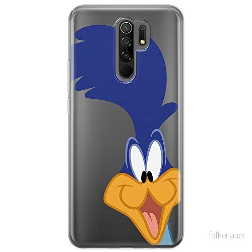 ERT GROUP mobiltelefonfodral för Xiaomi REDMI 9 originalt och officiellt licensierat Looney Tunes mönster Road Runner 001 optimalt anpassad till formen på mobiltelefonen, gedeeltelijk transparant 5903040290675