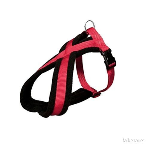Trixie Premium touring harness M: 45 80 cm/25 mm red 4011905203935