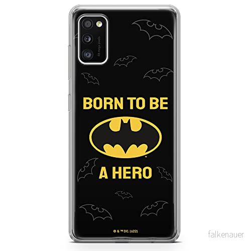 ERT GROUP mobiltelefonfodral för Samsung A41 originalt och officiellt licensierat DC mönster Batman 058 optimalt anpassad till formen på mobiltelefonen, fodral tillverkad av TPU plast 5905131538130