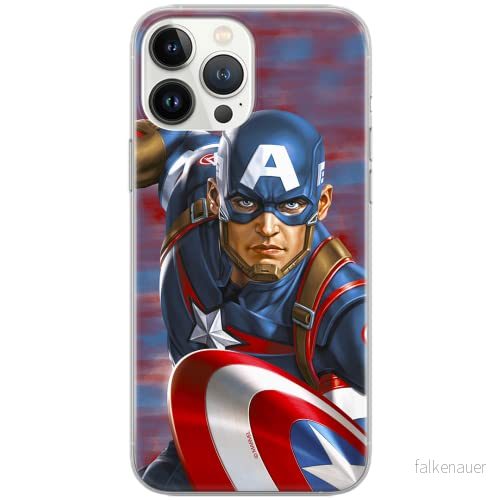 ERT GROUP mobiltelefonfodral för Samsung A71 originalt och officiellt licensierat Marvel mönster Captain America 022 Vit optimalt anpassad till formen på mobiltelefonen, fodral tillverkad av TPU plast 5903537494357