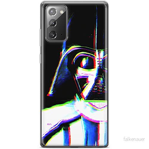 ERT GROUP mobiltelefonfodral för Samsung GALAXY NOTE 20 originalt och officiellt licensierat Star Wars mönster Darth Vader 013 anpassad till formen på mobiltelefonen, fodral tillverkad av TPU plast 5903040460511