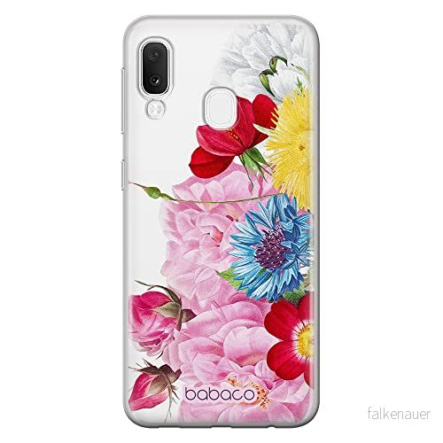 ERT GROUP mobiltelefonfodral för Samsung A20e originalt och officiellt licensierat Babaco mönster Flowers 056 optimalt anpassad till formen på mobiltelefonen, fodral tillverkad av TPU plast 5905131358585
