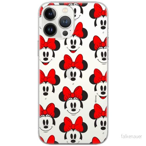 ERT GROUP mobiltelefonfodral för Xiaomi REDMI NOTE 10 PRO originalt och officiellt licensierat Disney mönster Minnie 058 optimalt anpassad till formen på mobiltelefonen, gedeeltelijk transparant 5903932813661