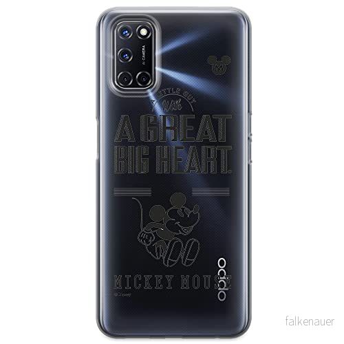 ERT GROUP mobiltelefonfodral för Oppo A92/ A72/ A52 originalt och officiellt licensierat Disney mönster Mickey 006 optimalt anpassad till formen på mobiltelefonen, gedeeltelijk transparant 5903040208908