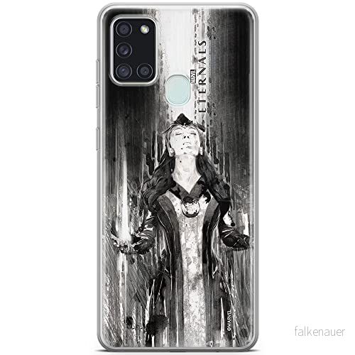 ERT GROUP mobiltelefonfodral för Samsung A21s originalt och officiellt licensierat Marvel mönster Eternals 001 optimalt anpassad till formen på mobiltelefonen, fodral tillverkad av TPU plast 5904805097652
