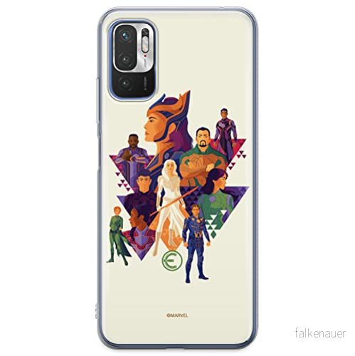 ERT GROUP mobiltelefonfodral för Xiaomi REDMI NOTE 10 5G / POCO M3 PRO originalt och officiellt licensierat Marvel mönster Eternals 007, fodral tillverkad av TPU plast 5904805113291