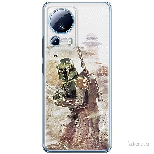 ERT GROUP mobiltelefonfodral för Xiaomi 13 LITE/CIVI 2 originalt och officiellt licensierat Star Wars mönster Boba Fett 001 anpassad till formen på mobiltelefonen, fodral tillverkad av TPU plast 5905511933289