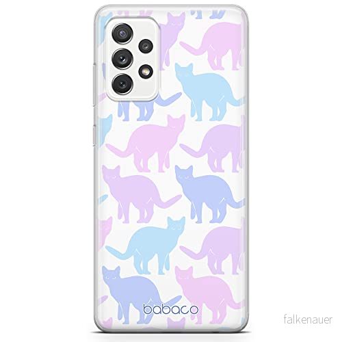 ERT GROUP mobiltelefonfodral för Samsung A53 5G originalt och officiellt licensierat Babaco mönster Cats 011 optimalt anpassad till formen på mobiltelefonen, fodral tillverkad av TPU plast 5905131054838