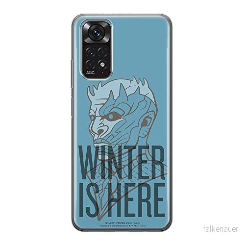 ERT GROUP mobiltelefonfodral för Xiaomi REDMI NOTE 11S 4G / 11 originalt och officiellt licensierat Game of Thrones mönster 016, fodral tillverkad av TPU plast 5905511564513