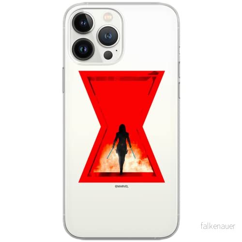ERT GROUP mobiltelefonfodral för Samsung A50/A50s/A30s originalt och officiellt licensierat Marvel mönster Black Widow 009 Vit optimalt anpassad till formen på mobiltelefonen, gedeeltelijk transparant 5903537663807
