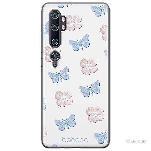 ERT GROUP mobiltelefonfodral för Xiaomi MI NOTE 10 / PRO originalt och officiellt licensierat Babaco mönster Flowers 043, fodral tillverkad av TPU plast 5905131322579
