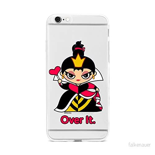 ERT GROUP mobiltelefonfodral för Iphone 6/6S originalt och officiellt licensierat Disney mönster Queen of Hearts 001 optimalt anpassad till formen på mobiltelefonen, gedeeltelijk transparant 5905131423955