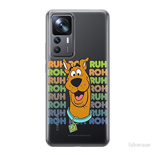 ERT GROUP mobiltelefonfodral för Xiaomi 12T/12T pro/K50 Ultra originalt och officiellt licensierat Scooby Doo mönster 003 optimalt anpassad till formen på mobiltelefonen, gedeeltelijk transparant 5905511579678
