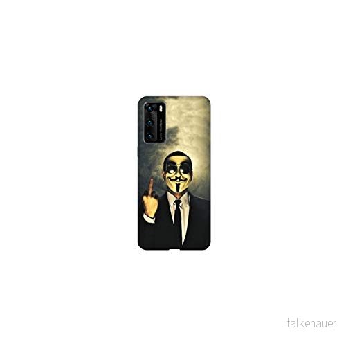Fodral för Huawei P40 Pro Anonymous finger 3614849756942