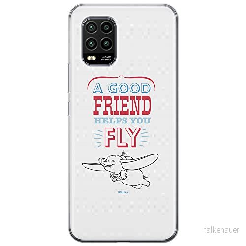 ERT GROUP mobiltelefonfodral för Xiaomi MI 10 LITE originalt och officiellt licensierat Disney mönster Dumbo 004 optimalt anpassad till formen på mobiltelefonen, fodral tillverkad av TPU plast 5903537143200