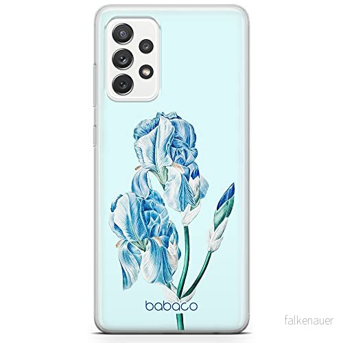 ERT GROUP mobiltelefonfodral för Samsung A52 5G / LTE 4G A52S originalt och officiellt licensierat Babaco mönster Flowers 025, fodral tillverkad av TPU plast 5905131257680