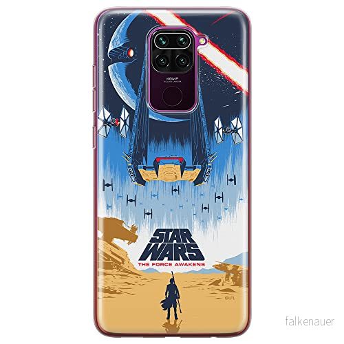 ERT GROUP mobiltelefonfodral för Xiaomi REDMI NOTE 9 originalt och officiellt licensierat Star Wars mönster 034 optimalt anpassad till formen på mobiltelefonen, fodral tillverkad av TPU plast 5903040334263