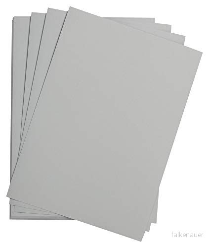 Clairefontaine Etival färgat kornigt ritpapper, 160 g, A3 ljusblå, förpackning med 25 ark, 90758C 3329680907582