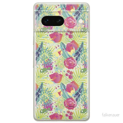ERT GROUP mobiltelefonfodral för Google PIXEL 7 originalt och officiellt licensierat Disney mönster Princesses 004 optimalt anpassad till formen på mobiltelefonen, gedeeltelijk transparant 5905795139636