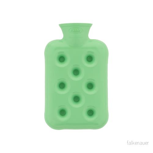 Fashy Mini varmvattenflaskor bikakeform, 0,5 l, grön 4008339672895