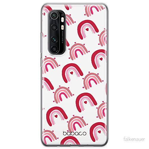 ERT GROUP mobiltelefonfodral för Xiaomi MI NOTE 10 Lite originalt och officiellt licensierat Babaco mönster Rainbow 001 optimalt anpassad till formen på mobiltelefonen, gedeeltelijk transparant 5904805040221