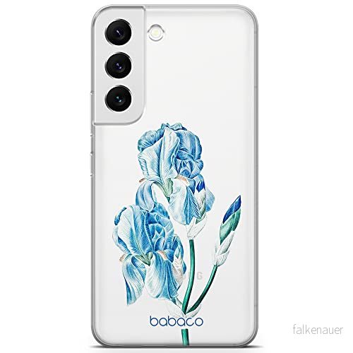 ERT GROUP mobiltelefonfodral för Samsung S22 originalt och officiellt licensierat Babaco mönster Flowers 025 optimalt anpassad till formen på mobiltelefonen, gedeeltelijk transparant 5905131255853