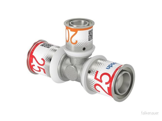 Uponor S-Press Plus T-Reduktor 25x20 mm 6414905218974